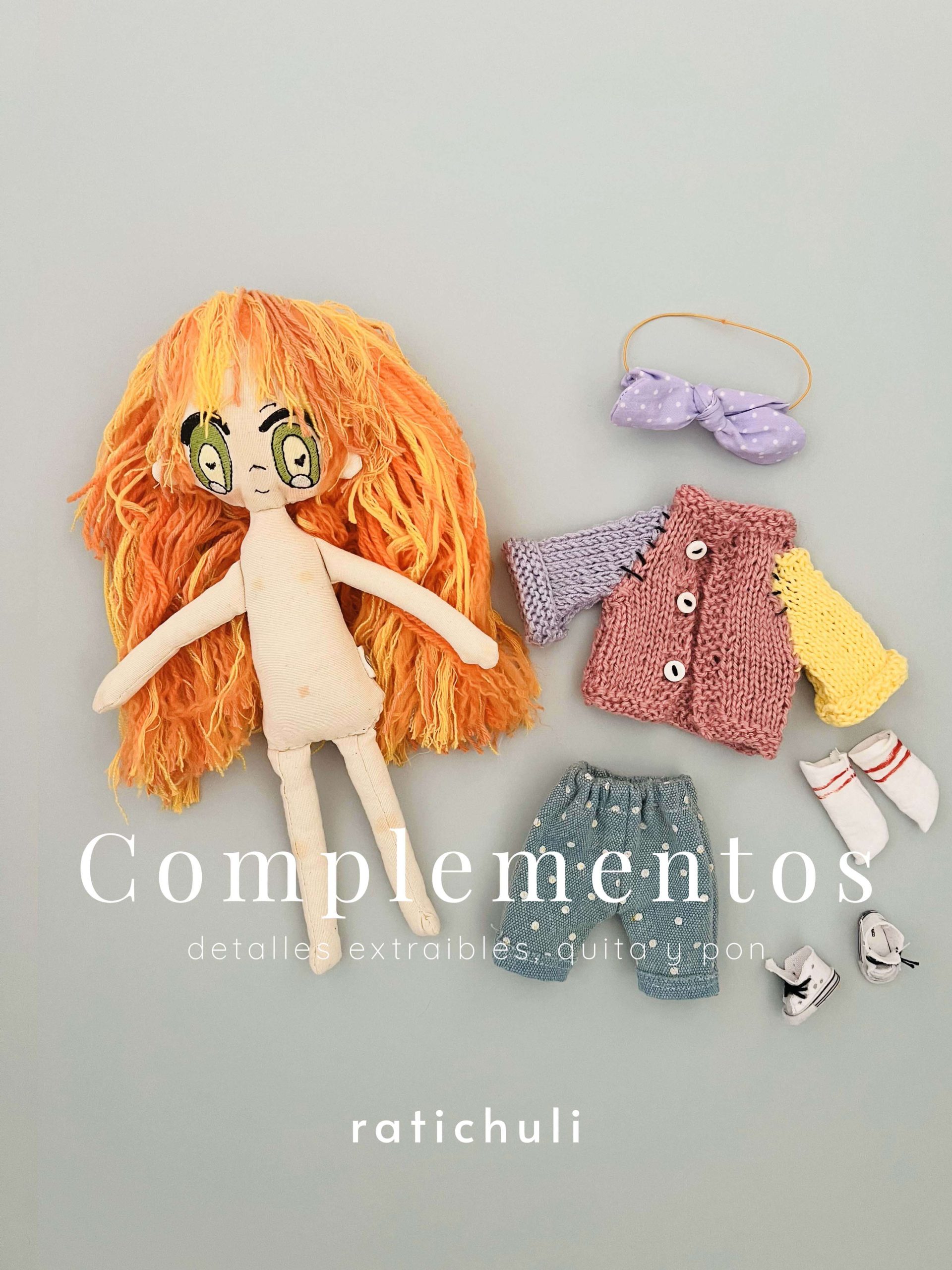 Complementos para muñecas artesanas
