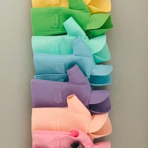 Abrigo oversize colores pastel