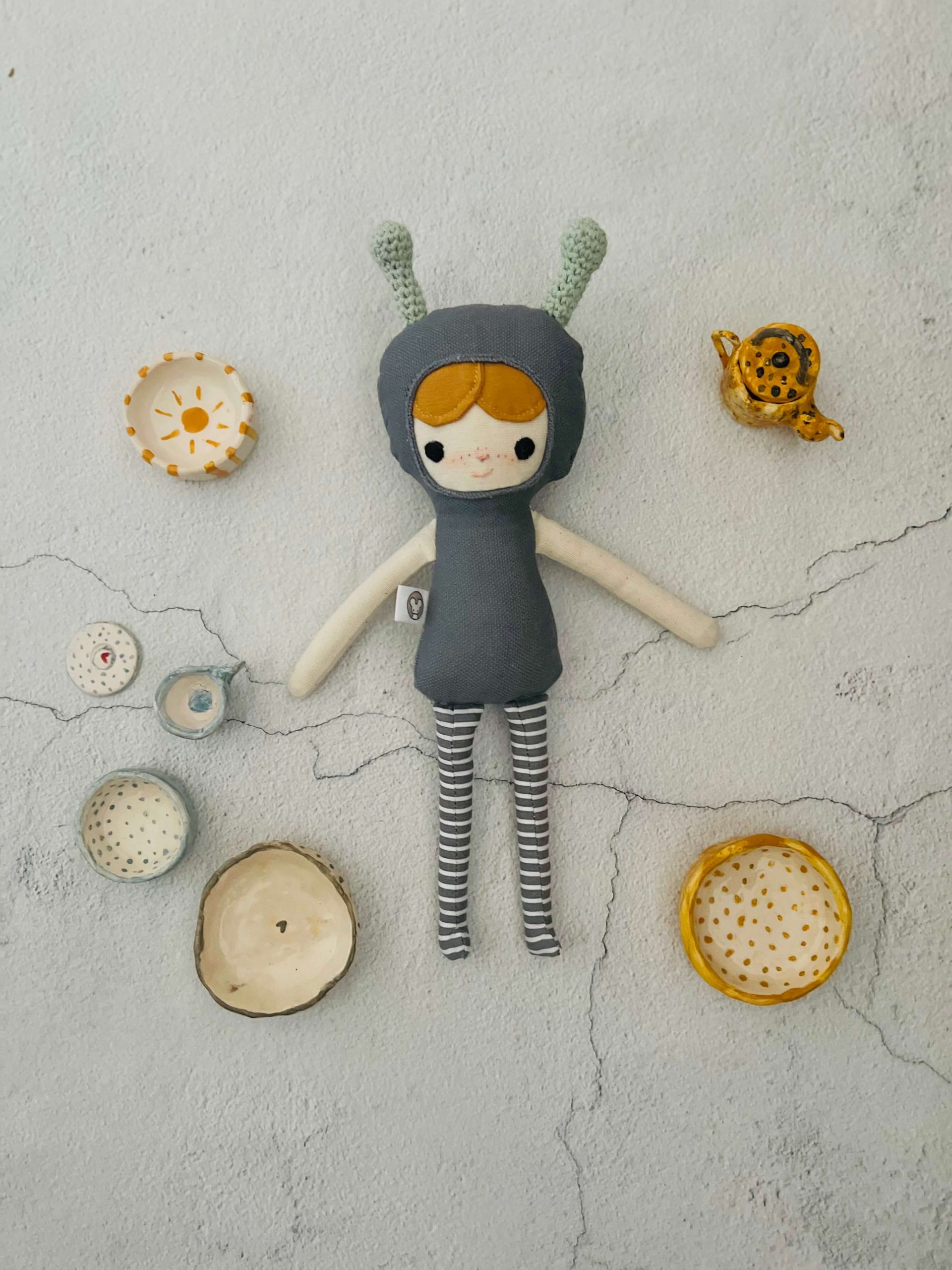 Muñeco de tela edición limitada. De la colección Les Rolf