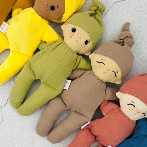 Muñecos de tela blanditos inclusivos