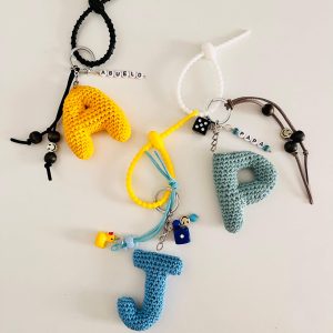 Letter Charm urban: amuletos con inicial.